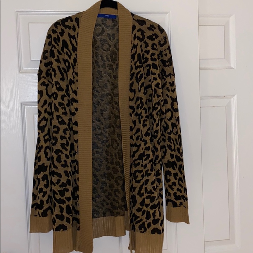 Leopard Cardigan